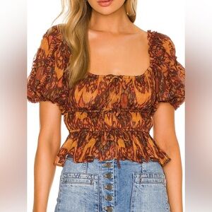Ulla Johnson boho medha top
